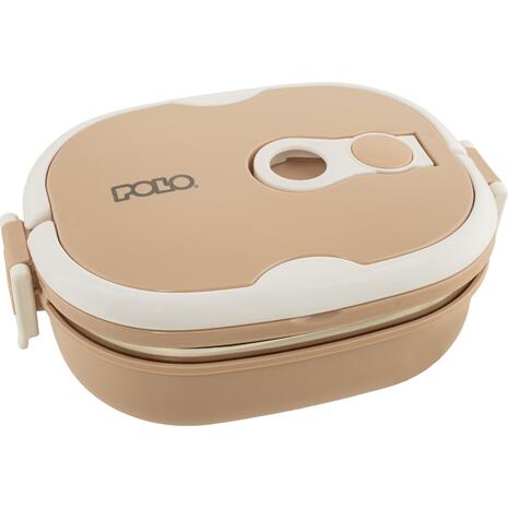 Δοχείο φαγητού Polo Bowl Inox (NI-359) 800ml Σομόν (915007-3700)