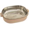 Δοχείο φαγητού Polo Bowl Inox (NI-359) 800ml Σομόν (915007-3700)