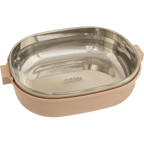 Δοχείο φαγητού Polo Bowl Inox (NI-359) 800ml Σομόν (915007-3700)