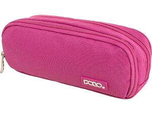 Κασετίνα οβάλ 3 θέσεων Polo Tres Magenta-Ματζέντα (937017-4300)