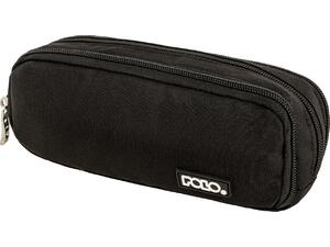 Κασετίνα οβάλ 3 θέσεων Polo Tres Black-Μαύρο (937017-2000)