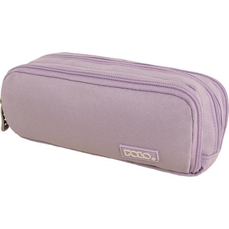 Κασετίνα οβάλ 3 θέσεων Polo Tres Lilac-Λιλά (937017-4500)