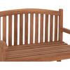 ΠΑΓΚΑΚΙ ΚΗΠΟΥ 2ΘΕΣΙΟ ELENA HM6651 ΞΥΛΟ TEAK--ΦΥΣΙΚΟ 120x60x95Υεκ.