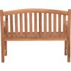 ΠΑΓΚΑΚΙ ΚΗΠΟΥ 2ΘΕΣΙΟ ELENA HM6651 ΞΥΛΟ TEAK--ΦΥΣΙΚΟ 120x60x95Υεκ.