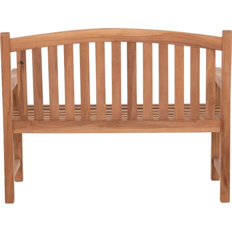 ΠΑΓΚΑΚΙ ΚΗΠΟΥ 2ΘΕΣΙΟ ELENA HM6651 ΞΥΛΟ TEAK--ΦΥΣΙΚΟ 120x60x95Υεκ.