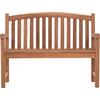 ΠΑΓΚΑΚΙ ΚΗΠΟΥ 2ΘΕΣΙΟ ELENA HM6651 ΞΥΛΟ TEAK--ΦΥΣΙΚΟ 120x60x95Υεκ.