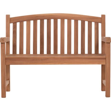 ΠΑΓΚΑΚΙ ΚΗΠΟΥ 2ΘΕΣΙΟ ELENA HM6651 ΞΥΛΟ TEAK--ΦΥΣΙΚΟ 120x60x95Υεκ.