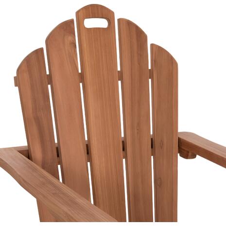 ΠΟΛΥΘΡΟΝΑ LOUNGE ΠΤΥΣΣΟΜΕΝΗ SKALL HM6619 ΞΥΛΟ TEAK ΦΥΣΙΚΟ 70.5x85x92Υεκ.