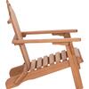 ΠΟΛΥΘΡΟΝΑ LOUNGE ΠΤΥΣΣΟΜΕΝΗ SKALL HM6619 ΞΥΛΟ TEAK ΦΥΣΙΚΟ 70.5x85x92Υεκ.