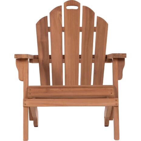 ΠΟΛΥΘΡΟΝΑ LOUNGE ΠΤΥΣΣΟΜΕΝΗ SKALL HM6619 ΞΥΛΟ TEAK ΦΥΣΙΚΟ 70.5x85x92Υεκ.