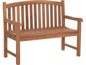 ΠΑΓΚΑΚΙ ΚΗΠΟΥ 2ΘΕΣΙΟ ELENA HM6651 ΞΥΛΟ TEAK--ΦΥΣΙΚΟ 120x60x95Υεκ.