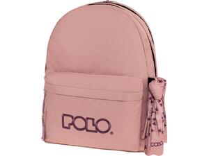 Τσάντα Πλάτης 2+1 θέσεων POLO Original Double Scarf Ροζ / Μωβ (901235-3947)