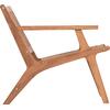 ΠΟΛΥΘΡΟΝΑ LOUNGE ARANIA HM6617 ΞΥΛΟ TEAK ΣΕ ΦΥΣΙΚΟ 59x65x69Υεκ.