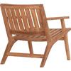 ΠΟΛΥΘΡΟΝΑ LOUNGE ARANIA HM6617 ΞΥΛΟ TEAK ΣΕ ΦΥΣΙΚΟ 59x65x69Υεκ.