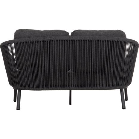 DAYBED ΣΕΙΡΑ XANTION ΗM6474.01 ΣΚΟΥΡΟ ΓΚΡΙ ΑΛΟΥΜΙΝΙΟ-ΣΧΟΙΝΙ-OLEFIN 157x147x88Υεκ
