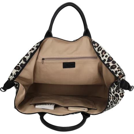 Τσάντα γυναικεία Charm London Buckingham Travel bag Leopard Beige (W00324-094)