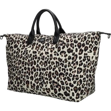 Τσάντα γυναικεία Charm London Buckingham Travel bag Leopard Beige (W00324-094)