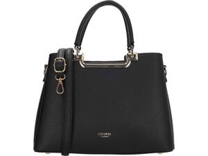Τσάντα γυναικεία Charm London Lucca Handbag Μαύρη (24460-001)