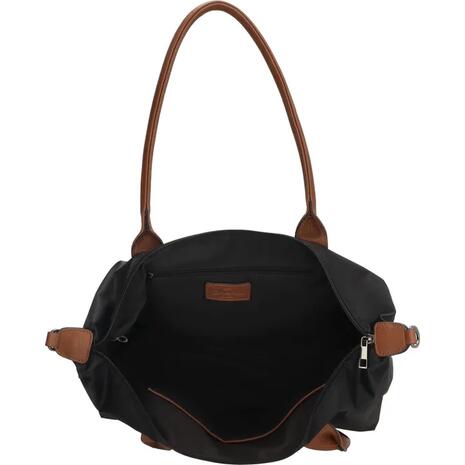Τσάντα γυναικεία Charm London Buckingham Shopper Μαύρη (20776-001)