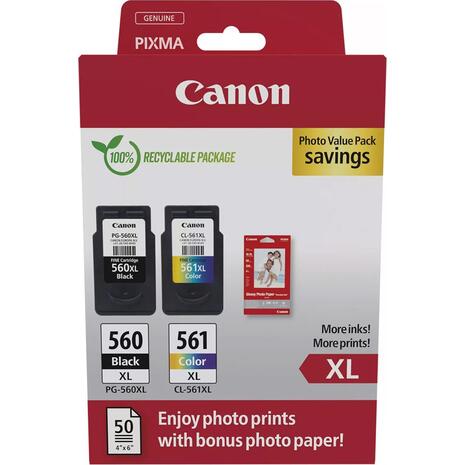 Μελάνι εκτυπωτή Canon PG-560XL/CL-561XL ValuePack S5300Series 3712C008