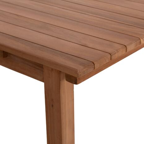 ΤΡΑΠΕΖΙ ΟΡΘΟΓΩΝΙΟ FINTO HM6616 ΞΥΛΟ TEAK--ΦΥΣΙΚΟ 200x100x75Υεκ.