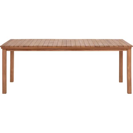 ΤΡΑΠΕΖΙ ΟΡΘΟΓΩΝΙΟ FINTO HM6616 ΞΥΛΟ TEAK--ΦΥΣΙΚΟ 200x100x75Υεκ.