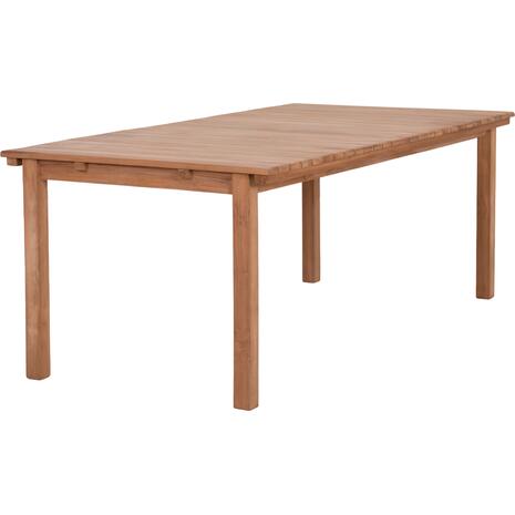 ΤΡΑΠΕΖΙ ΟΡΘΟΓΩΝΙΟ FINTO HM6616 ΞΥΛΟ TEAK--ΦΥΣΙΚΟ 200x100x75Υεκ.