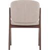 ΚΑΡΕΚΛΑ HANA HM9746.11 RUBBERWOOD ΣΕ ΜΑΥΡΟ ΧΡΩΜΑ-ΓΚΡΙ ΥΦΑΣΜΑ 55,5x60x85Yεκ. (σετ 2 τεμαχίων)