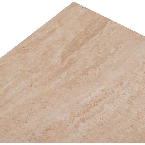 ΤΡΑΠΕΖΙ ΣΑΛΟΝΙΟΥ 2ΤΜΧ TERREN HM18365.02 ΜΠΕΖ ΠΟΔΙΑ--SINTERED STONE ΣΕ ΤΡΑΒΕΡΤΙΝΑ 120x70x45Υεκ