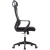 ΚΑΡΕΚΛΑ ΓΡΑΦΕΙΟΥ ELVAR HM1219.01 ΜΑΥΡO MESH--ΒΑΣΗ ΠΟΛΥΠΡΟΠΥΛΕΝΙΟΥ 63x56x125Υεκ