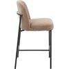 ΣΚΑΜΠΟ ΜΠΑΡ ΜΕΣ.ΥΨΟΥΣ MANIDO HM18427.02 TAUPE ΥΦΑΣΜΑ-ΜΕΤΑΛ.ΜΑΥΡΟΣ ΣΚΕΛΕΤΟΣ 45x55x92Υεκ (σετ 2 τεμαχίων)