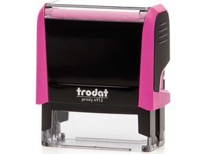 Μηχανισμός σφραγίδας Trodat 4 Printy 4913 58x22mm Παστέλ Ροζ (Ροζ)