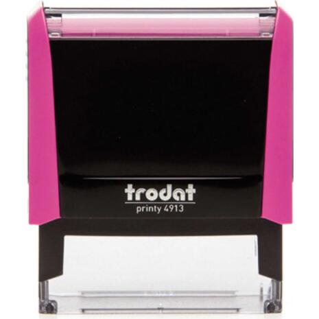 Μηχανισμός σφραγίδας Trodat 4 Printy 4913 58x22mm Παστέλ Ροζ (Ροζ)