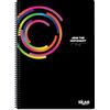 Τετράδιο σπιράλ Skag Black & Color A4 3 Θεμάτων (διάφορα σχέδια) 313063