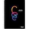 Τετράδιο σπιράλ Skag Black & Color A4 2 Θεμάτων 313056