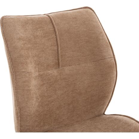 ΚΑΡΕΚΛΑ ΤΡΑΠΕΖΑΡΙΑΣ GAFF HM18425.03 TAUPE ΥΦΑΣΜΑ-ΜΕΤΑΛ.ΜΑΥΡΑ ΠΟΔΙΑ 49x63x90Υεκ (σετ 2 τεμαχίων)