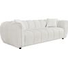 ΚΑΝΑΠΕΣ 3-ΘΕΣΙΟΣ LYKKE HM3323.02 ΕΚΡΟΥ ΥΦΑΣΜΑ 229x89x70Υεκ