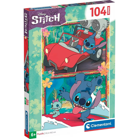 Παζλ Clementoni "Super Color Stitch" 104 κομμάτια