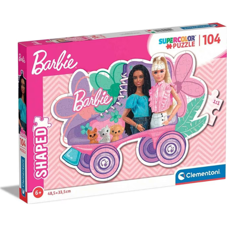 Παζλ Clementoni "Super Color Barbie" 104 κομμάτια