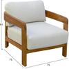 ΠΟΛΥΘΡΟΝΑ LOUNGE ΕΞ.ΧΩΡΟΥ SOLARA HM6513 ΞΥΛΟ ΑΚΑΚΙΑΣ ΦΥΣΙΚΟ-ΜΑΞΙΛΑΡΙΑ ΕΚΡΟΥ 75x70x75Υεκ
