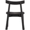 KΑΡΕΚΛΑ ΤΡΑΠΕΖΑΡΙΑΣ OSORIO HM18335.02 RUBBERWOOD & ΣΧΟΙΝΙ ΣΕ ΜΑΥΡΟ 51x55x74Υεκ (σετ 2 τεμαχίων)