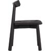 KΑΡΕΚΛΑ ΤΡΑΠΕΖΑΡΙΑΣ OSORIO HM18335.02 RUBBERWOOD & ΣΧΟΙΝΙ ΣΕ ΜΑΥΡΟ 51x55x74Υεκ (σετ 2 τεμαχίων)