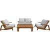 ΠΟΛΥΘΡΟΝΑ LOUNGE MIREX HM6641 ΞΥΛΟ ΑΚΑΚΙΑΣ ΦΥΣΙΚΟ-ΕΚΡΟΥ ΜΑΞΙΛΑΡΙΑ 80x96x62Υεκ