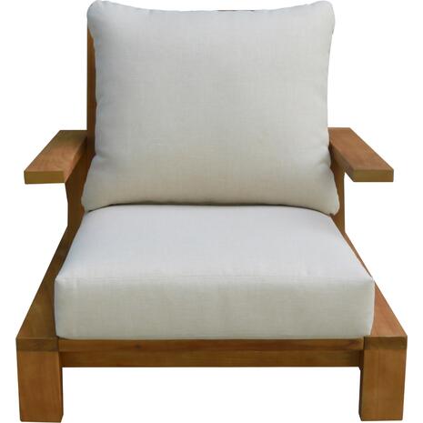 ΠΟΛΥΘΡΟΝΑ LOUNGE MIREX HM6641 ΞΥΛΟ ΑΚΑΚΙΑΣ ΦΥΣΙΚΟ-ΕΚΡΟΥ ΜΑΞΙΛΑΡΙΑ 80x96x62Υεκ