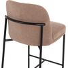 ΣΚΑΜΠΟ ΜΠΑΡ ΜΕΣ.ΥΨΟΥΣ MANIDO HM18427.02 TAUPE ΥΦΑΣΜΑ-ΜΕΤΑΛ.ΜΑΥΡΟΣ ΣΚΕΛΕΤΟΣ 45x55x92Υεκ (σετ 2 τεμαχίων)