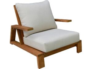 ΠΟΛΥΘΡΟΝΑ LOUNGE MIREX HM6641 ΞΥΛΟ ΑΚΑΚΙΑΣ ΦΥΣΙΚΟ-ΕΚΡΟΥ ΜΑΞΙΛΑΡΙΑ 80x96x62Υεκ