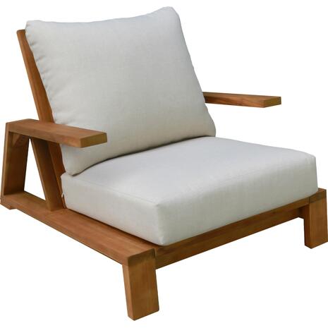 ΠΟΛΥΘΡΟΝΑ LOUNGE MIREX HM6641 ΞΥΛΟ ΑΚΑΚΙΑΣ ΦΥΣΙΚΟ-ΕΚΡΟΥ ΜΑΞΙΛΑΡΙΑ 80x96x62Υεκ