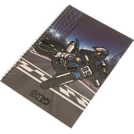 Τετράδιο σπιράλ Polo Design Α4 4 θεμάτων (διάφορα σχέδια)