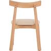 KΑΡΕΚΛΑ ΤΡΑΠΕΖΑΡΙΑΣ OSORIO HM18335.11 RUBBERWOOD ΦΥΣΙΚΟ-ΕΚΡΟΥ PU 51x55x74Υεκ (σετ 2 τεμαχίων)