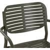 ΠΟΛΥΘΡΟΝΑ ΤΡΑΠΕΖΑΡΙΑΣ HILLIARD HM6644.07 ΑΛΟΥΜΙΝΙΟ ΣΕ OLIVE GREEN 58x52x78Υεκ